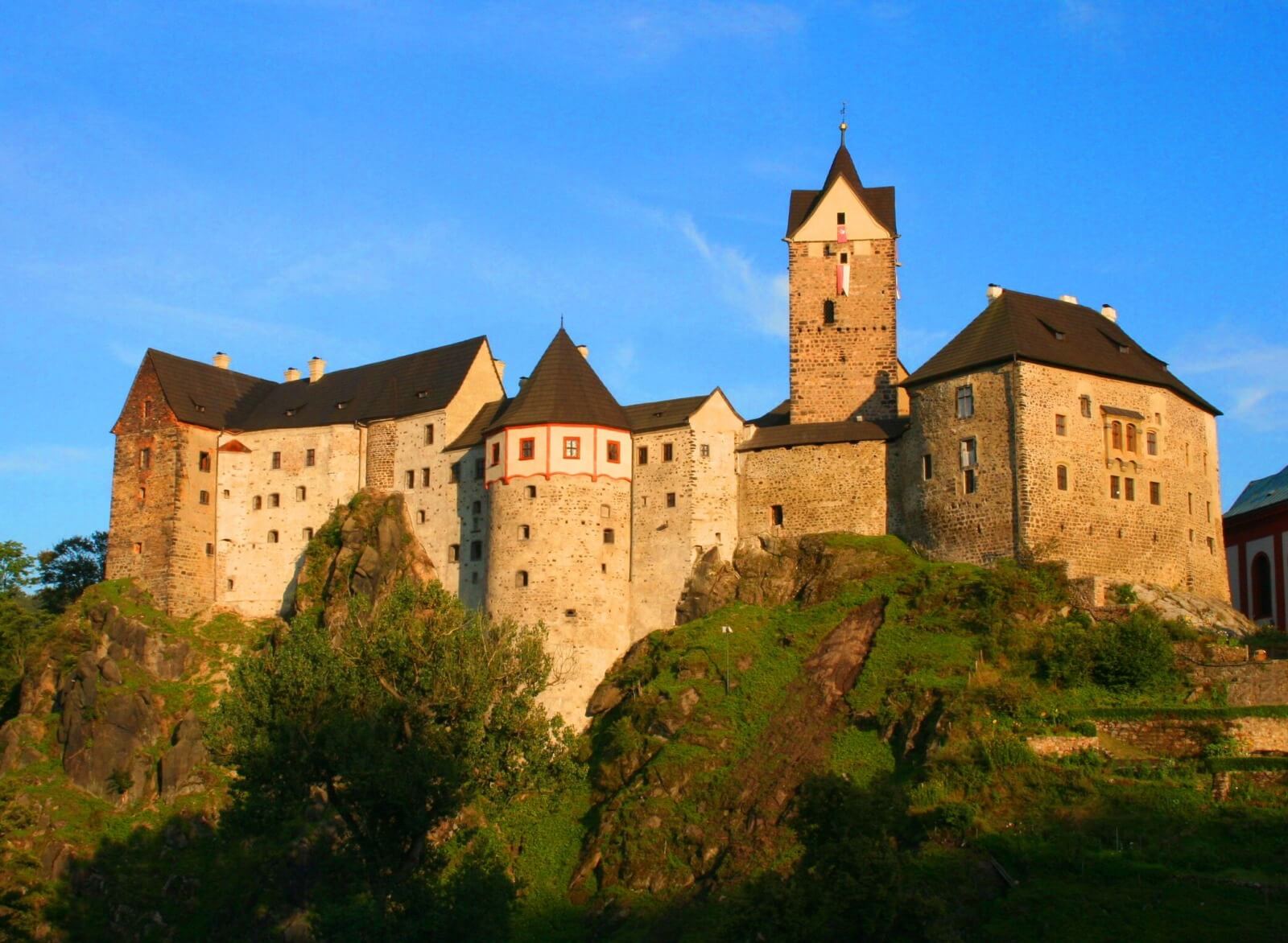 Замок Локет у Чехії