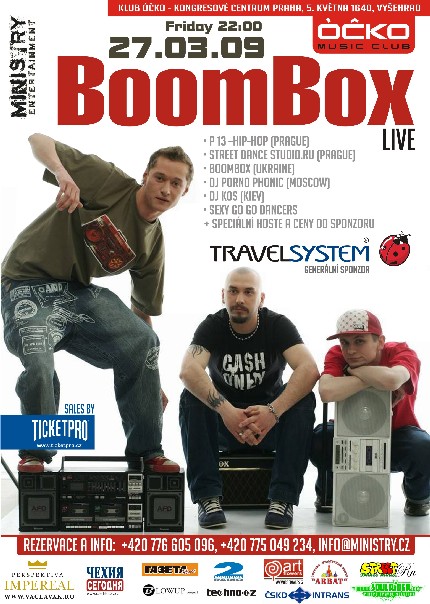 BoomBox у Празі