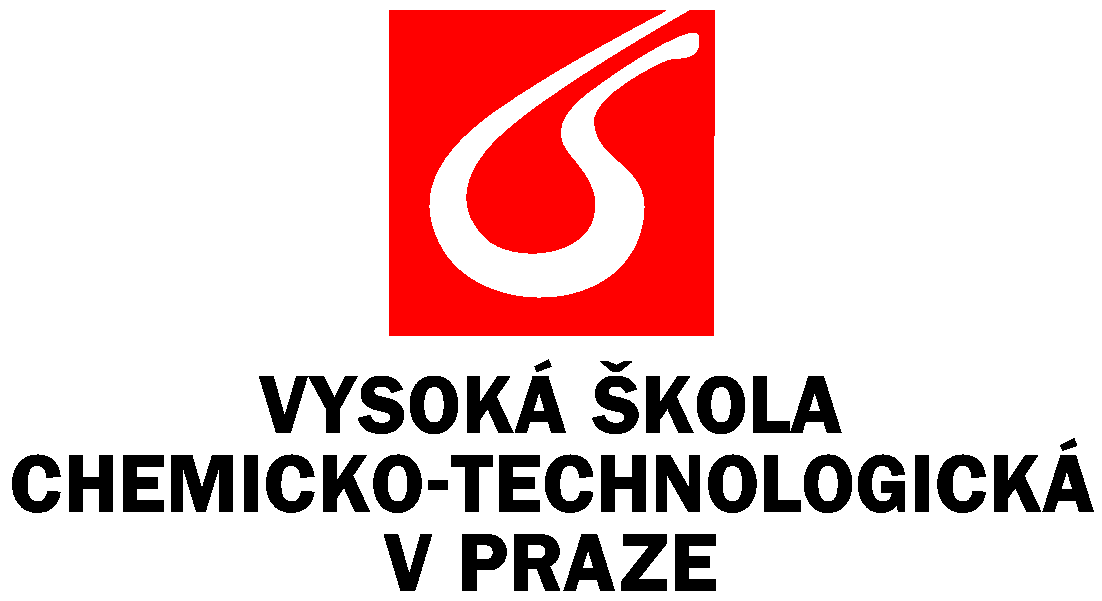 Вища школа хімічної технології в Чехії логотип