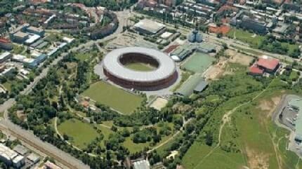 Футбольний стадіон у Брно є пілотною частиною підготовленого проекту «Понава»