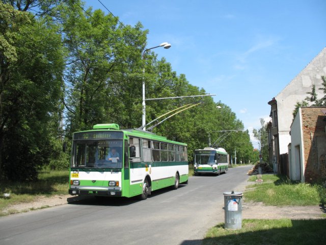 У Пльзені тролейбуси почали їздити 1941 р.